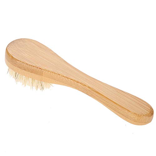 Sonew Face Brushes for Cleansing and Exfoliating Soft Wood Handle Brushing Scrubbing Skin Cleaning Scrub Scrubber Brush for Men Women