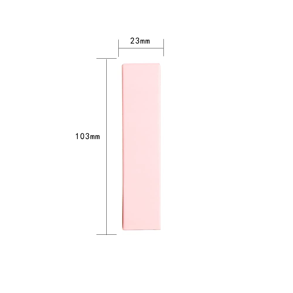 COSIDEA 50 PCS Empty Pink Lip Gloss Boxes W23 xW23 xH103mm / 0.9*0.9*4.05 inch inch, Cosmetic Perfume / Mascara Box Packaging for Small Business