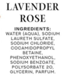 Home and Body Company Hand Soap, Casa Di Fiori Collection - 19.5 fl oz Glass Bottles (Lavender Rose) Beauty & Personal Care Home & Body Company