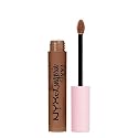 NYX PROFESSIONAL MAKEUP Lip Lingerie XXL Matte Liquid Lipstick - Hot Caramelo (Warm Caramel)