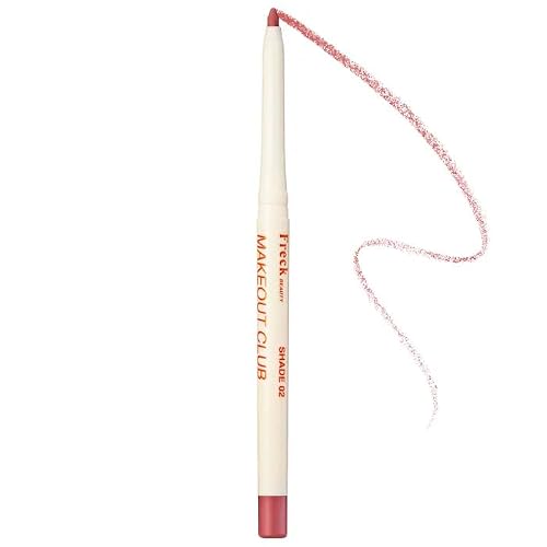 Freck Beauty MAKEOUT CLUB Nude Muse Lip Liner, Non Drying, Smooth Highly Pigmented Retractable Liner, Infused with Jojoba and Hyaluronic Acid, 02 Beauty & Personal Care Freck Beauty