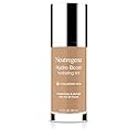 Neutrogena Hydro Boost Hydrating Tint Foundation Makeup for Dry Skin, with Hyaluronic Acid, Lightweight Oil-Free Water Gel, Non-Comedogenic, 60