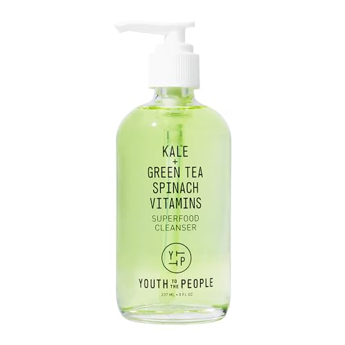 Youth To The People Superfood Facial Cleanser Full Size - Kale + Green Tea Daily Face Wash, Gentle Makeup Remover, with Soothing Antioxidants Beauty and Personal Care Youth To The People Default Title