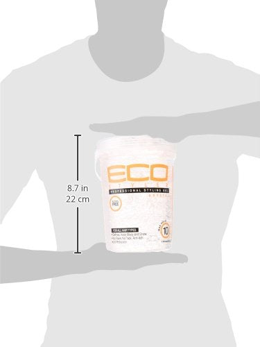 ECOCO Eco Style Gel, Clear, 80 Ounce