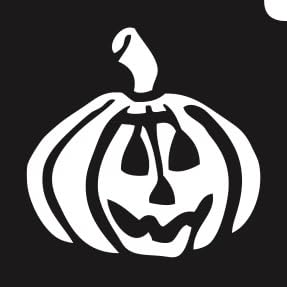 Glimmer Halloween Tricks, Treats and More Glitter Tattoo Kit! - 75 Stencils (15 Designs, 5 Each), 12 Glitters, 3 Crystal Jars, 2 Glues, 2 Brushes