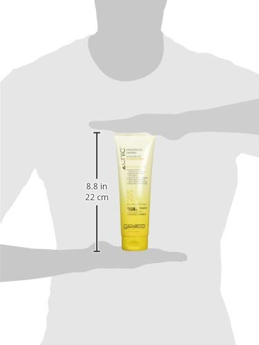 GIOVANNI 2chic Ultra-Revive Conditioner - Moisturizing Conditioner with Pineapple & Ginger, Coconut, Guava, & Aloe Vera Helps Dry Unruly Hair, Paraben