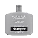 Neutrogena Healthy Scalp Rapid Renewal Conditioner with Pea Protein & UV Damage Protecting for Strong Healthy-Looking Hair, White, Unscented, 12 Fl Oz