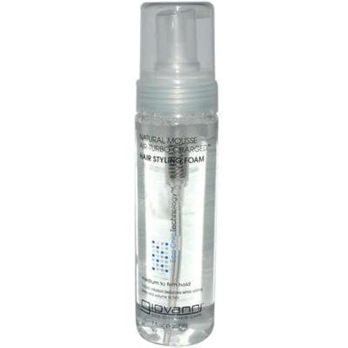 Giovanni: Natural Mousse (Air-turbo Charged), 7 oz (8 pack)