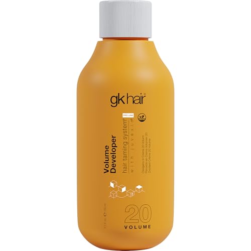 GK HAIR Hair Creme 20 Volume Developer 5 Fl Oz for Hair Coloring Bleach - High-Performance Long Lasting Semi-Permanent Hair Color Toner Dye