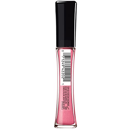 L'Oreal Paris Infallible Pro Gloss Plump Lip Gloss with Hyaluronic Acid, Long Lasting Plumping Shine, Lips Look Instantly Fuller