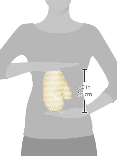 Unisex SUPRACOR Stimulite Bath Mitt (Gold/White)