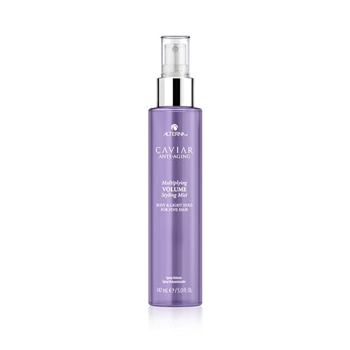 Alterna Haircare CAVIAR Anti-Aging Multiplying Volume Styling Mist, 5 Fl Oz | For Fine, Thin Hair | Light Hold | Create Instant Volume and Thickness |