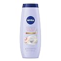 NIVEA Refreshing White Peach and Jasmine Body Wash with Nourishing Serum, Scented Body Wash for Women, Enriched with Provitamin B5 and Vitamin E, 20