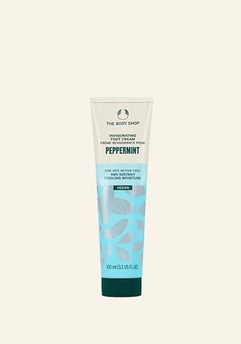 The Body Shop Peppermint Intensive Cooling Foot Rescue, 3.5 Fl Oz