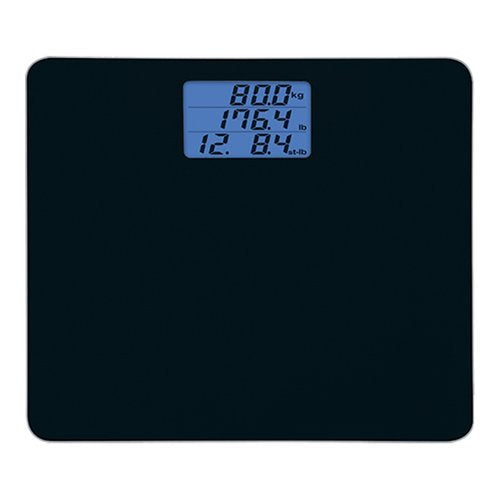 Tanita HD-384 Digital Weight Scale - 440 lbs Capacity Japan Technology Multi-Unit Display LBS, KG, Stone - Step On to Activate Bathroom Scale…