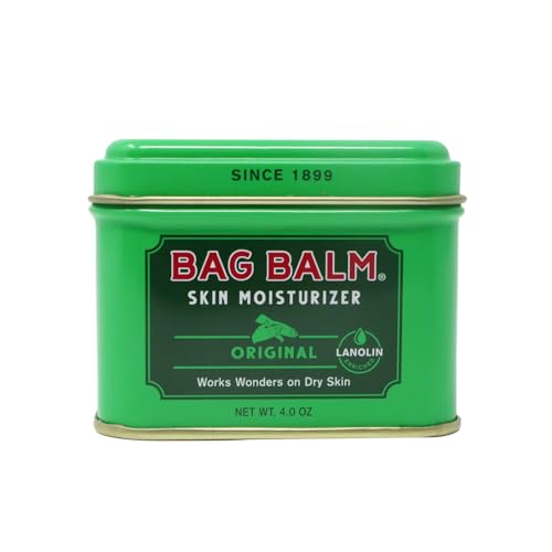 Bag Balm Vermont's Original Skin Moisturizer - Full Body Hydrating Skin Care: Dry Hands, Lips, Face, Feet & More - Unscented, Cruelty & Paraben Free