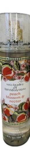 Bath & Body Works Peach Blossom & Nectar Fine Fragrance Mist 8 Ounces
