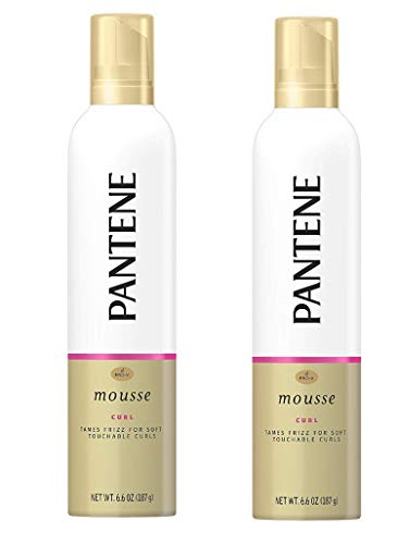Pantene Mousse Curl Defining Max Hold 6.6oz (2 Pack)