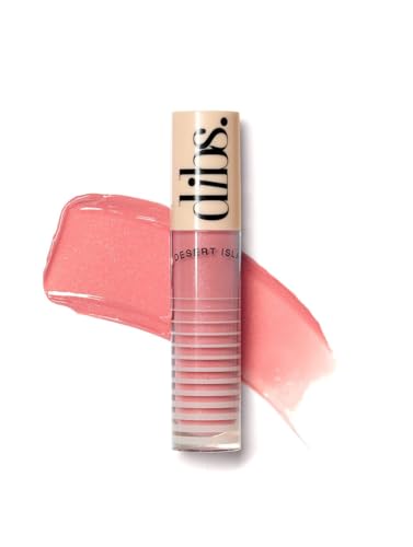 DIBS beauty Go To Glossy Balm Lip Gloss Topper, 0.20 Ounce (Effortless Pink)