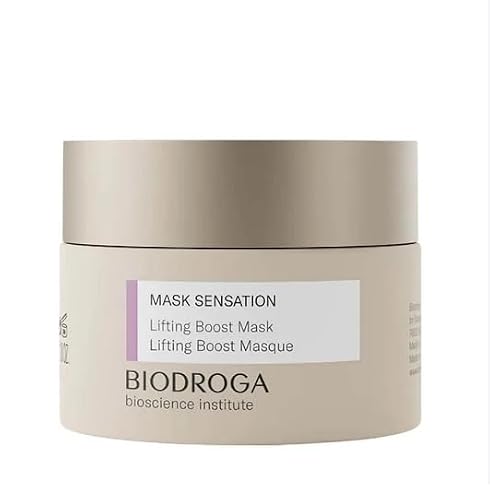 Biodroga MASK SENSATION Lifting Boost Mask (1.7oz) - Anti Aging, Firming, Energizing, Plumping, Tightening Effect - with Black Forest Complex - Made