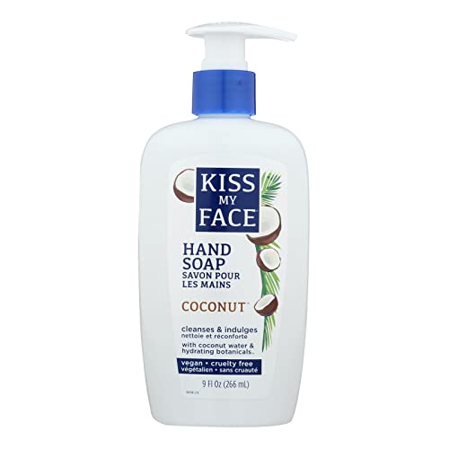 Kiss My Face Hand Soap Coconut 9oz Pump (3 Pack) Beauty & Personal Care Kiss My Face