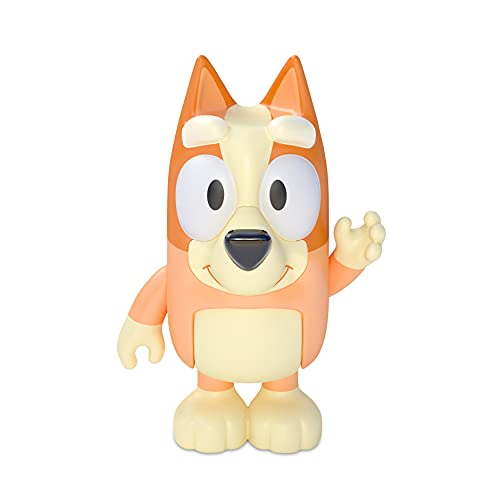 Bluey Family 4-Pack Figures – Bluey, Bingo, Mum & Dad, Poseable Collectible Toys for Kids, Cake Toppers, Gift for Toddlers Ages 3+