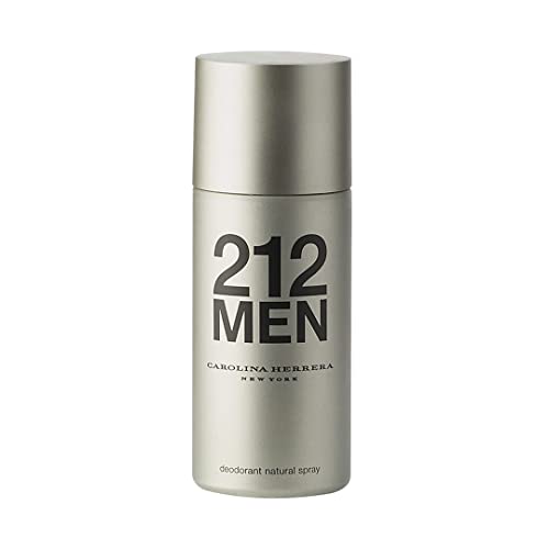 Carolina Herrera 212 Nyc Men Fragrance For Men - Quick-Drying Spray - 24-Hour Protection Against Body Odor - Fresh, Masculine Scent - Green Freshness