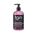 tgin Rose Water Curl Defining Styling Gel - Lightweight Hair Gel for Soft, Defined Curls - Curly Hair Products for Frizz Reduction & Volume Boost - No