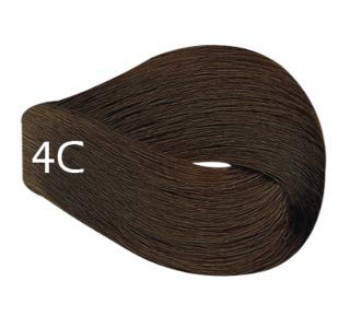 Vivitone Permanent Cream Color (4C Copper Brown) 3oz. - 100% Grey Coverage, Long Lasting Shine, Made in Italy.