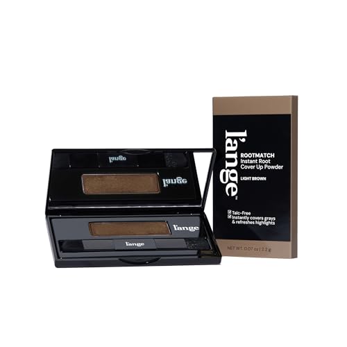 L'ANGE HAIR RootMatch Instant Root Cover Up Powder | Conceals Grays & Sparse Spots | Extends Highlights | Transfer- & Water-Resistant | For All Hair