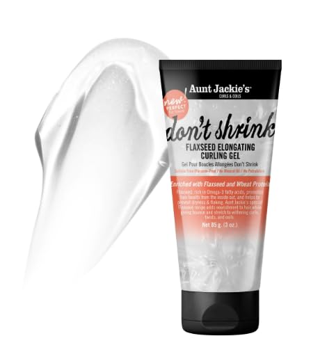 Aunt Jackie's Don't Shrink Flaxseed Elongating Curling Gel 3 Oz