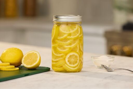 Ball - 32oz Wide Mouth Jars with Lids & Bands 12 Pack Jars, Large Glass Mason Jar for Food Storage with airtight Lid, 0.25 Gallon Glass Jar with Lid…