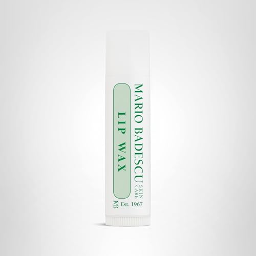 Mario Badescu Lip Wax with Rosehip and Vitamin E Oils, Lightweight and Antioxidant Rich Moisturizer for Dry Lips, Non-Greasy and Non-Sticky Hydrating