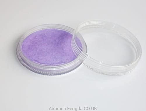 Pearly body painting Fengda light purple 30 ml