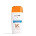 Eucerin Sun Advanced Hydration Ultra-Lightweight Face Sunscreen SPF 50 with Hyaluronic Acid & Humectants, Hydrating Sunscreen for Face, Non
