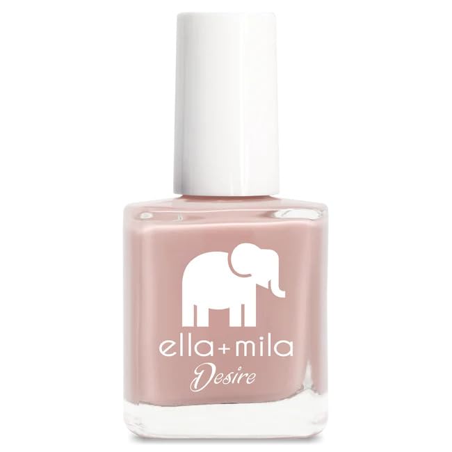 ella+mila Professional, Quick Dry, Long-Lasting & Chip-Resistant Pink Nail Polishes (Desert Suede - 0.45 fl oz) Beauty & Personal Care ella+mila