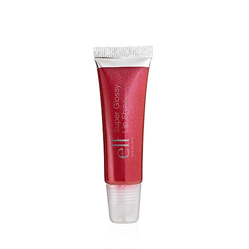 e.l.f. Super Glossy Lip Shine, Strawberry, 0.44 Fluid Ounce