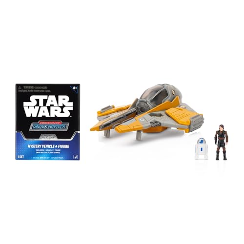 Star Wars Micro Galaxy Squadron Anakin's Jedi Interceptor (Armada Edition) Mystery Bundle - 3-Inch and 2.5-Inch Vehicles with Accessories (Amazon Exclusive)