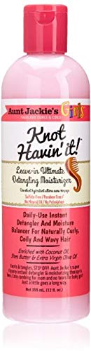 Aunt Jackie's Girls Knot Havin' It! Leave-In Ultimate Detangling Moisturizer, 12 oz (Pack of 3)