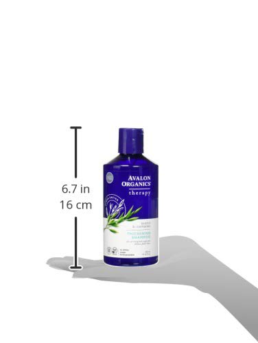 Avalon Organics Thickening Shampoo Complex (Packaging may vary), Biotin B, 14 Fl Oz