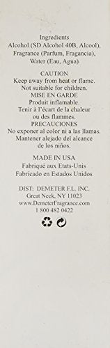 Demeter Unisex Cologne Spray, Coriander Tea, 4 Ounce