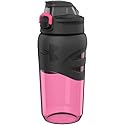 Under Armour 18oz Grip Water Bottle, Pro Lid Cover, Silicone Body Grip, Shatter Proof, Stain & Odor Resistant, All Sports, Baseball, Basketball…