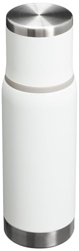 Stanley Adventure-To-Go Vacuum Bottle 17 oz | Wide Mouth with Leakproof Cup Lid | Keep Drinks Hot or Cold | Packable for Travel | Insulated Stainless