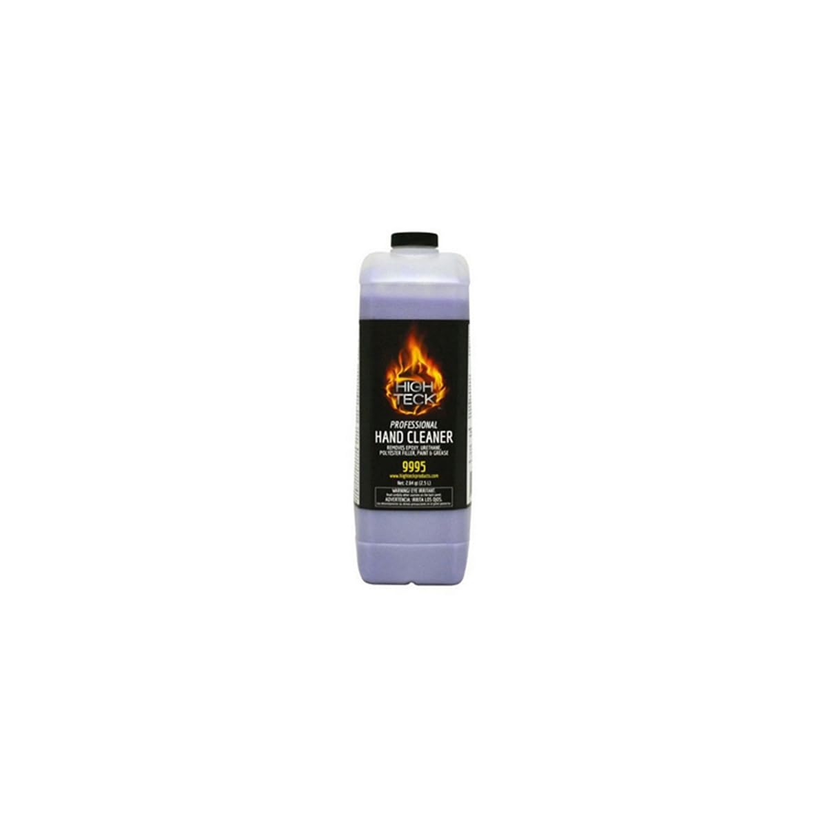 High Teck Products 9995 Waterless Hand Cleaner, 2.5 L, Violet, Liquid, Cherry