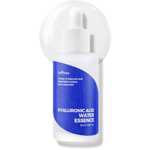 ISNTREE Hyaluronic Acid Water Essence 50ml 1.69 fl.oz | Water Serum | Replenishes moisture | Non-sticky ?nish