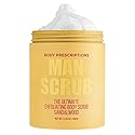 Body Prescriptions Men’s Exfoliating Body Scrub - Ultimate Skin Cleansing Wash in Jar with Twist-Top Lid, For All Skin Types, 21 Ounce (Pack of 1)