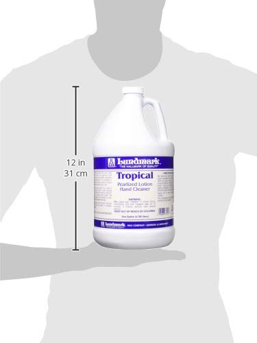 Lundmark Tropical Hand Cleaner, Pearlized Liquid Lotion Soap, 1-Gallon, 3302G01-4, Pack of 1