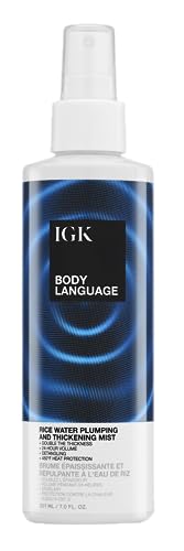 IGK Body Language Rice Water Plumping & Thickening Mist