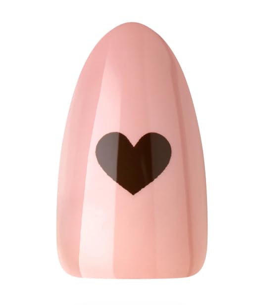 KISS Salon Acrylic French Color, "Red Roses", Pink/White, Medium Size, Almond Shape, Includes 28 Nails, 2G Glue, 1 Manicure Stick, 1 Mini File Beauty & Personal Care KISS