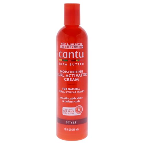 Shea Butter Moisturizing Curl Activator Cream by Cantu for Unisex - 12 oz Cream